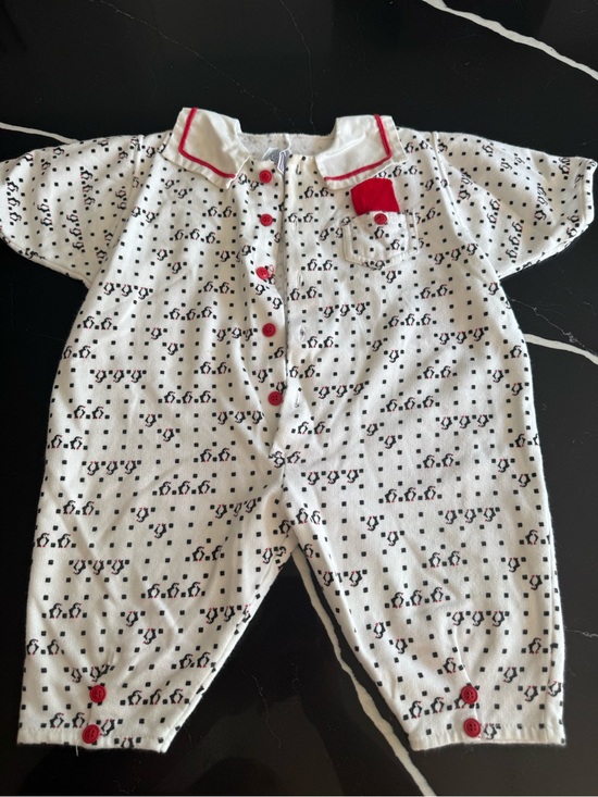 Petit Bateau Other - Vintage Penguin Baby Romper